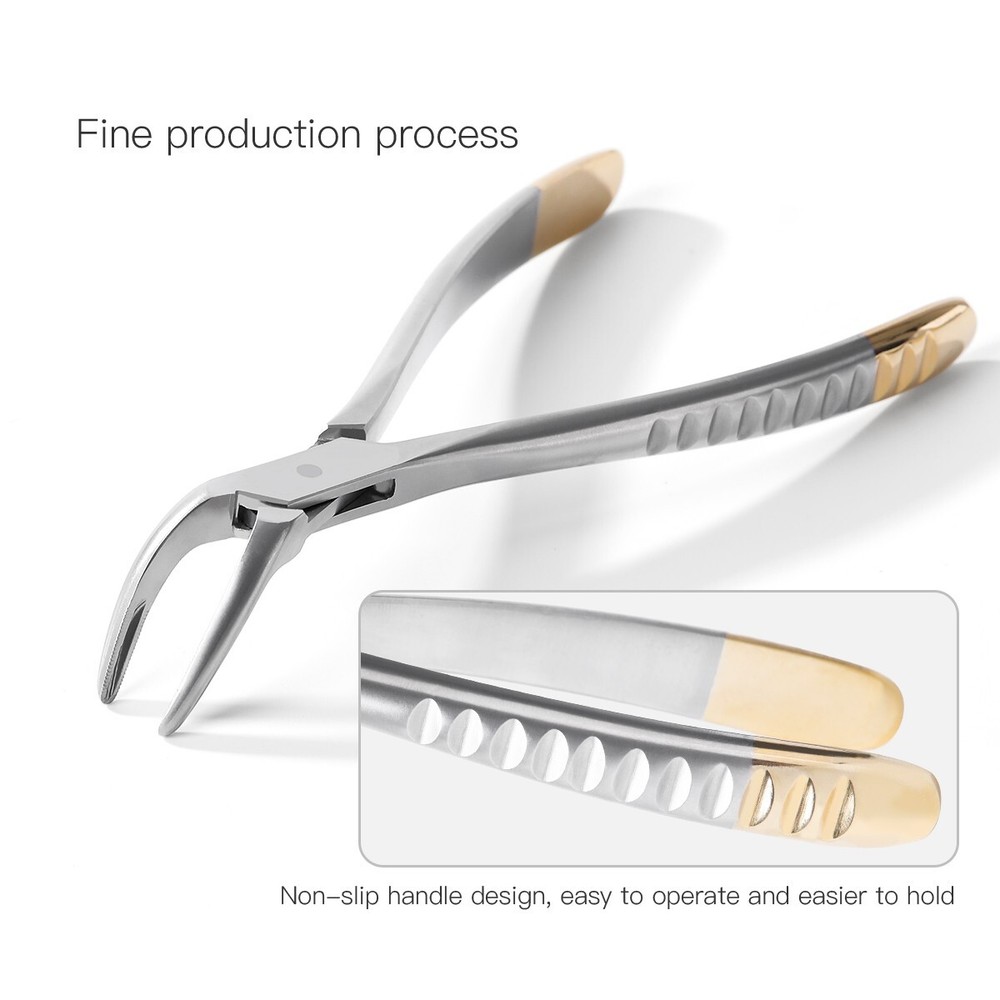 Dental Tooth Extraction Forceps Pliers Elevator Apical Root Tip Extractor Drills