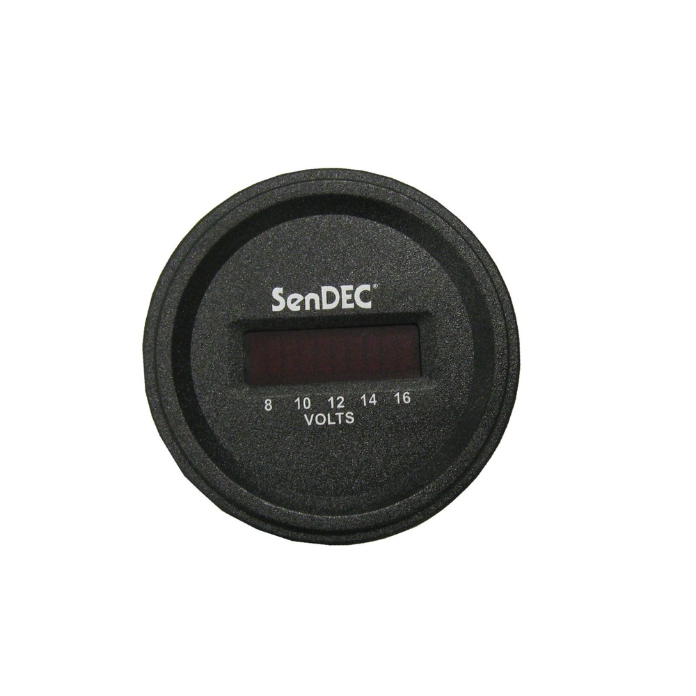 SenDec LED DC Volt Meter, 10 Segment LED Bar Graph Display