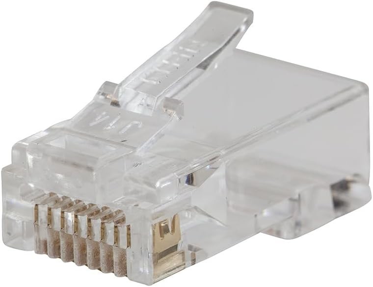 813 RJ45 Ethernet Cable Tester and Crimper Kit, Pass-Thru Technology, Include...