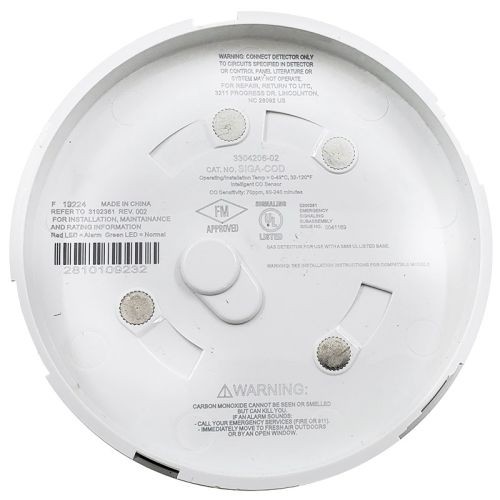 Edwards EST SIGA-COD Carbon Monoxide (CO) Detector