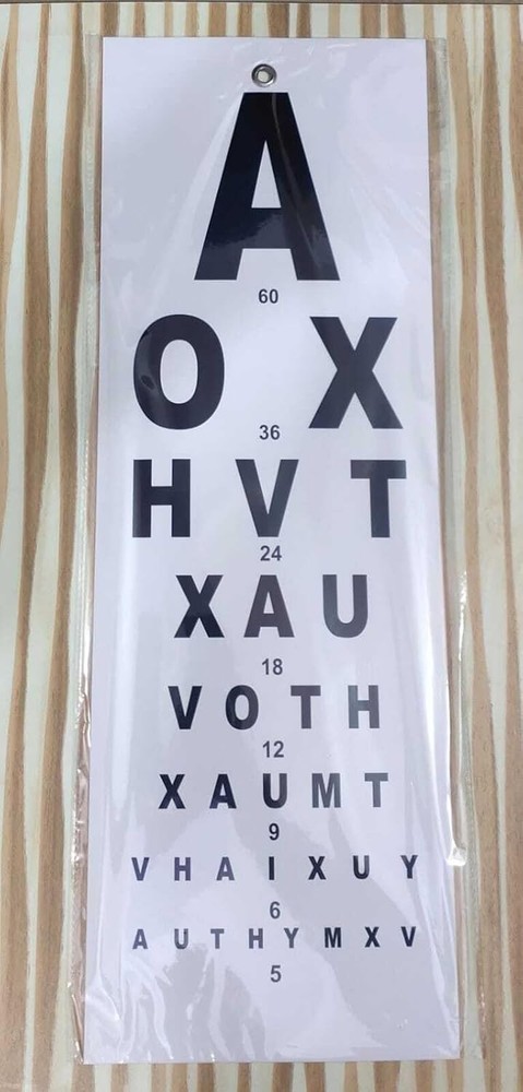 Ishihara Eye test chart book & Snellen vision chart 38 Plates ( Multicolor )