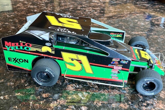 1RC EDM WRAP 1X18 SCALE COLE TRICKLE MELLO YELLOW THEME WRAP