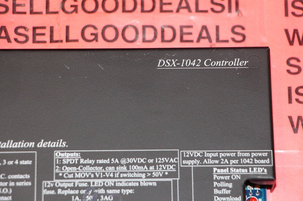 DSX Access Systems DSX-1042 Controller 2-Door/Reader DSX1042