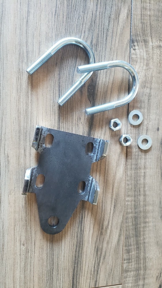 Steering stabilizer bracket for 1 TON steering kits