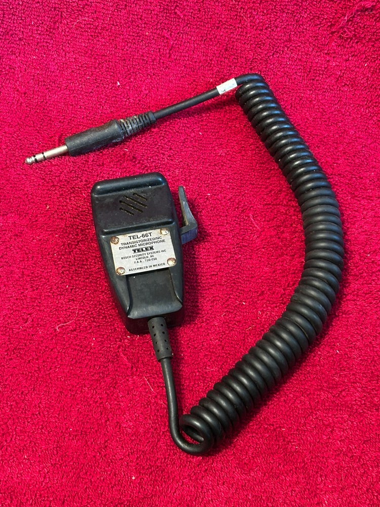 TELEX TEL-66T TRANSISTORIZED/NC DYNAMIC HANDHELD MICROPHONE