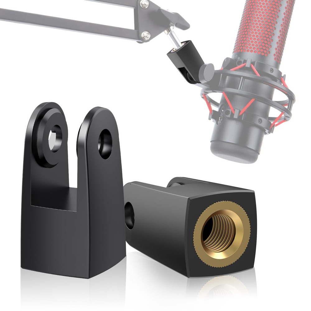 2 Pack HyperX Quadcast Stand Adapter for HyperX Microphone, Quadcast Adapter ...
