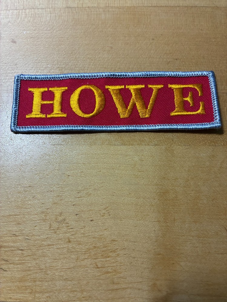 Howe Patch. Free Shipping