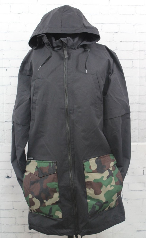 Ride Women's Rosemont Softshell Jacket Medium Black Twill New