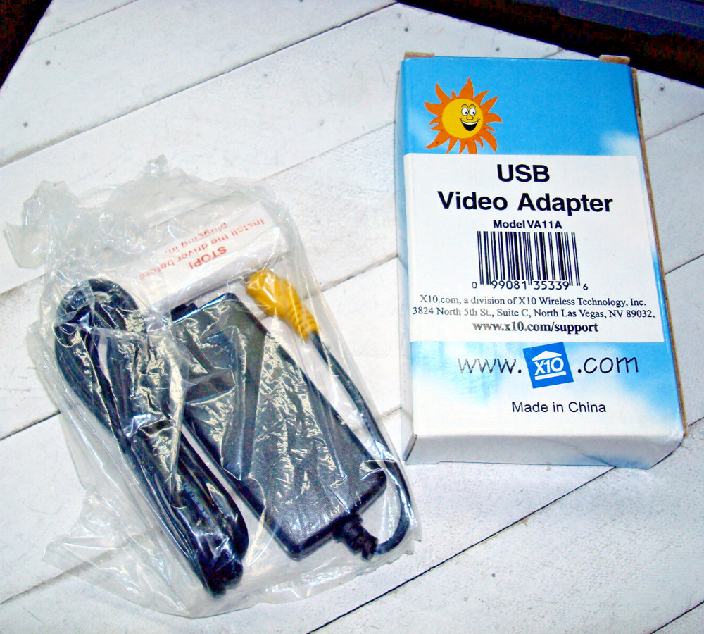 X10 - USB Video Adapter Model: VA11A - New / Open Box