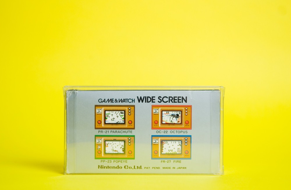 NINTENDO Game & Watch Widescreen Box Protector