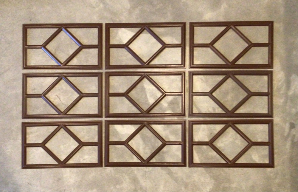 12 Amarr Waterford Replacement Insert Short Panel Amarr Garage Doors Dark Brown