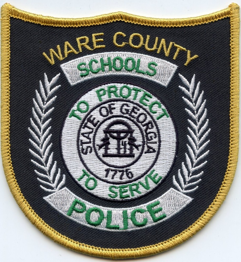 WARE COUNTY GEORGIA SCHOOL POLICE PATCH