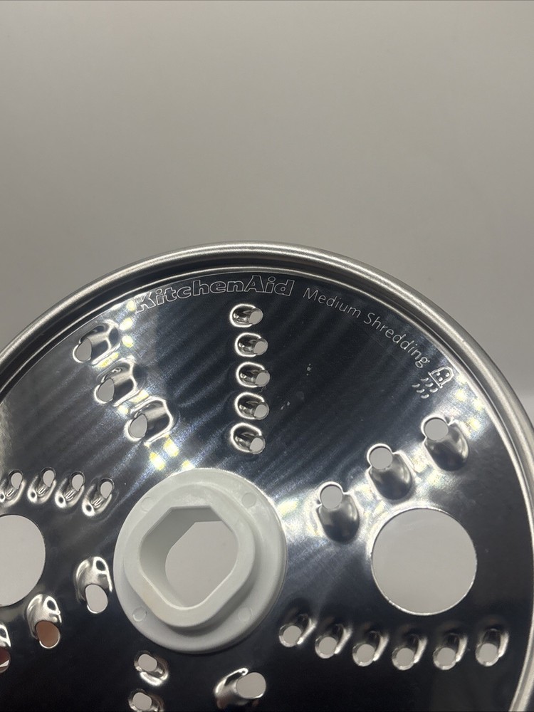 KitchenAid Food Processor Replacement Medium/Fine Shredding Grate Disc KSM1FPA