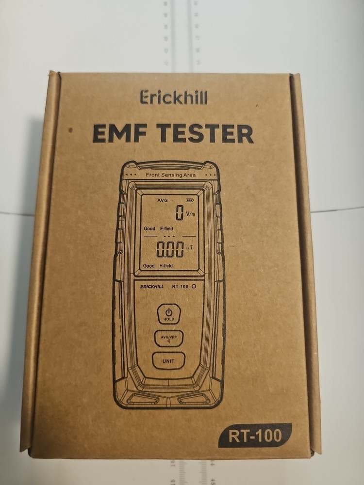 Erickhill Rechargeable EMF Tester Electromagnetic Radiation Tester   RT-100