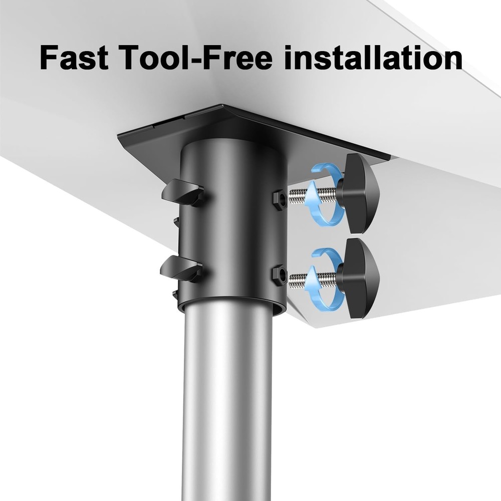 Starlink Gen 3 Pipe Adapter, 3 Mount, Pole Black