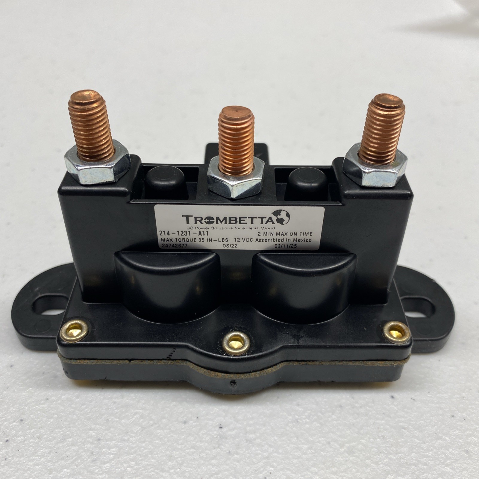 AERO TARP- Reversing DC CONTACTOR Motor Reversing Solenoid 0755-623560