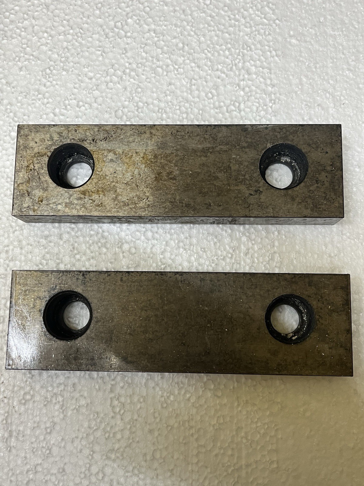 (2) 6” Jaws For Kurt Vises 4140 Hardened Steel & Precision Ground Made In USA