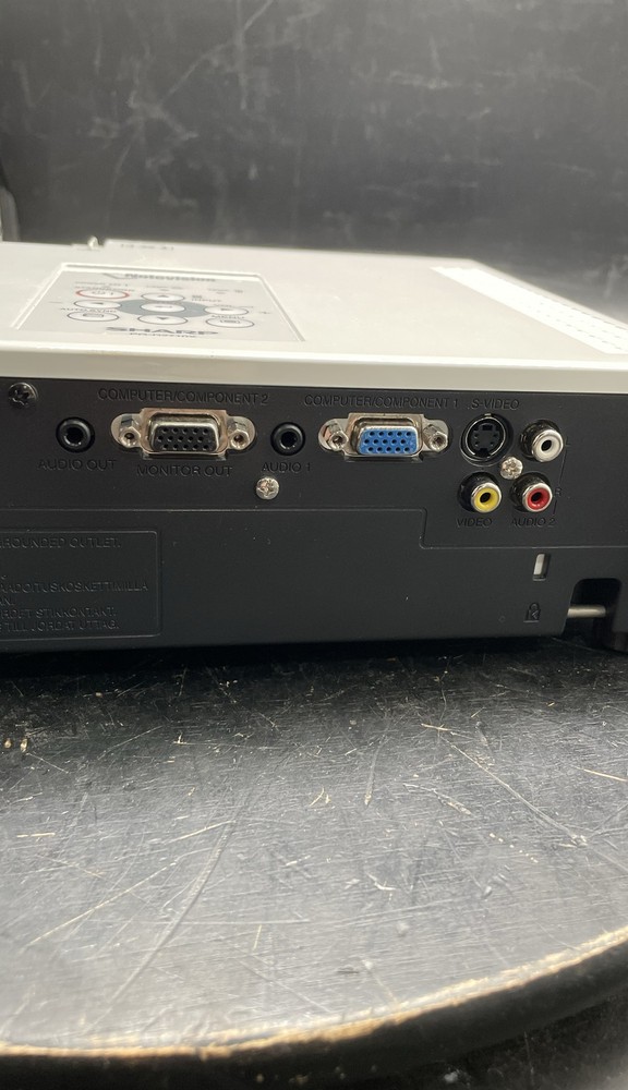 Sharp PG-D2710X Projector 1024x768 Native Resolution HDMI VGA w/ Cords & Bag