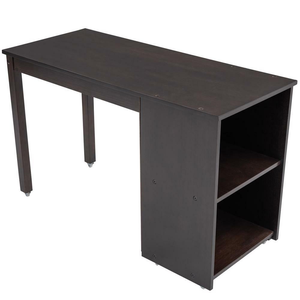 Low Study Twin Loft Bed Espresso