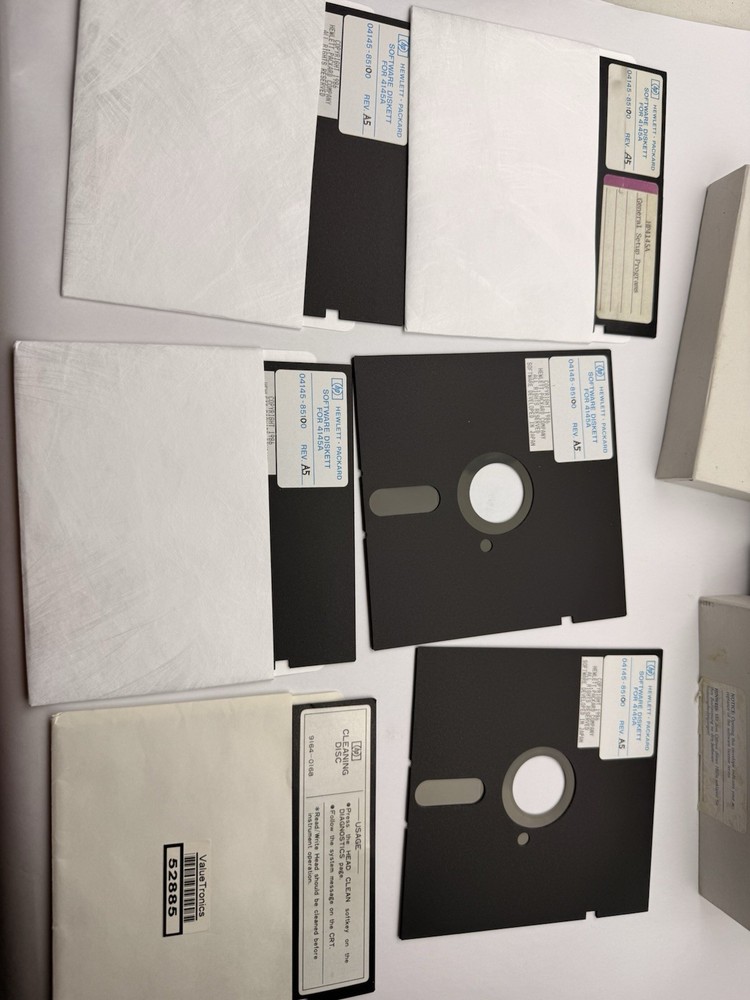 HP 4145A Semiconductor Parameter COME WITH HP 16058A TEST FIXTURE Whit Software