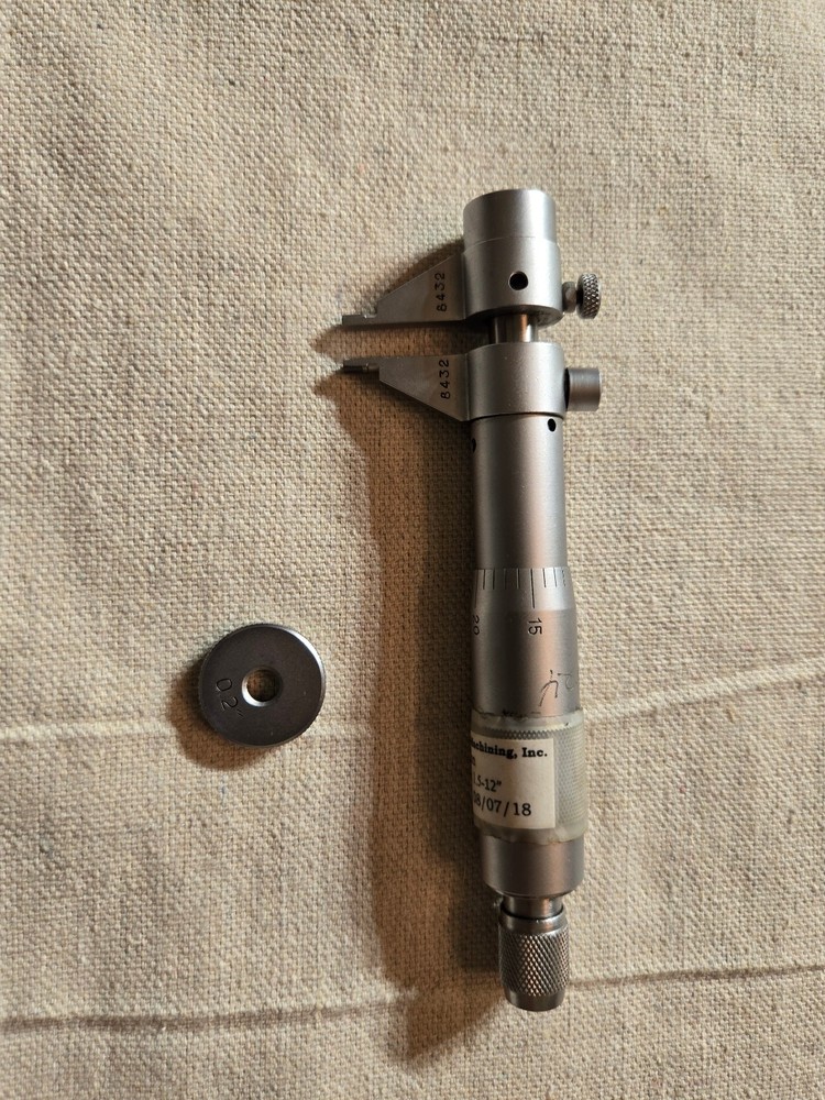 .2" to 1.2" Internal Jaw Micrometer Internal Micrometer