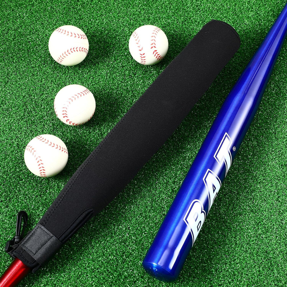 4 Pcs Baseball Bat Sleeve Softball Bat Warmer Batting Training for Composite ...