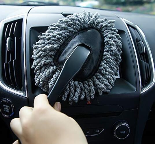 Multi-functional Car Duster Cleaning Dirt Dust Clean Brush Dusting Tool Mop