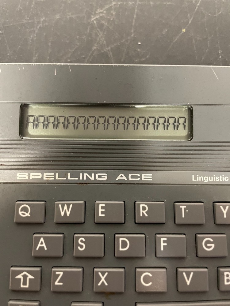 Franklin Computer Spelling Ace SA-98 Handheld Spell Checker Tested Working