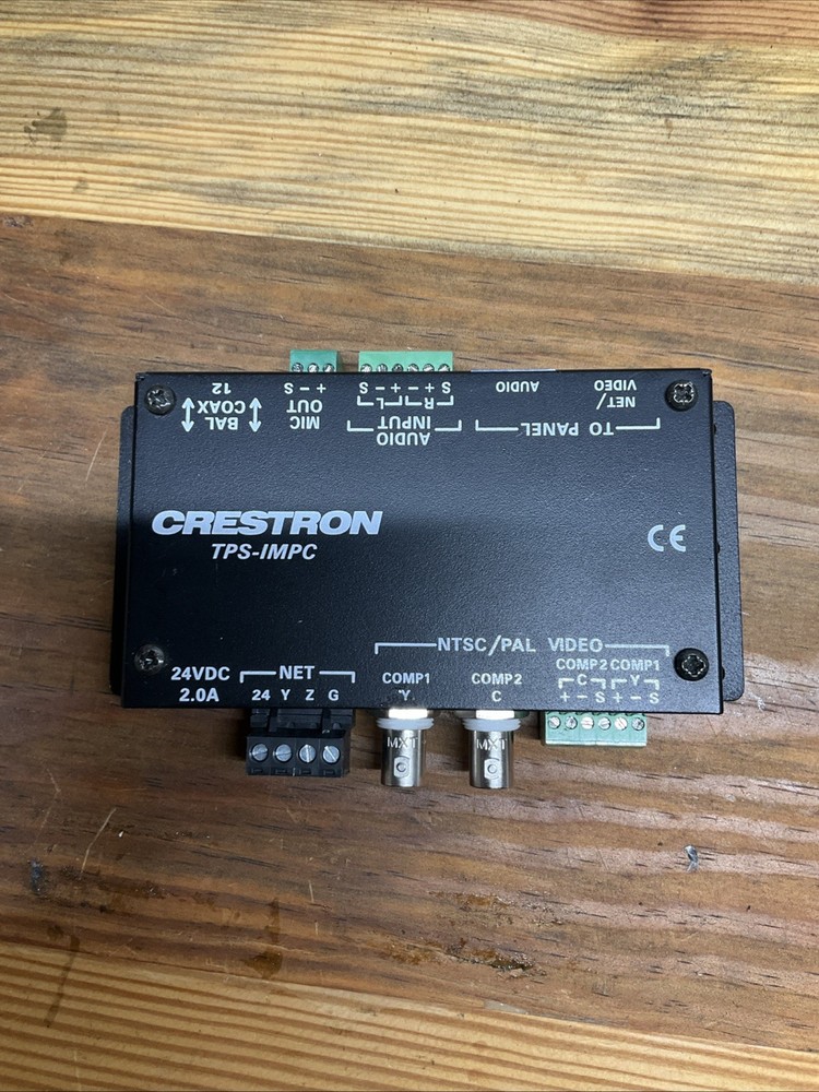 Lot of 2 Crestron TPS-INPC Interface Modules – Untested, AS-IS