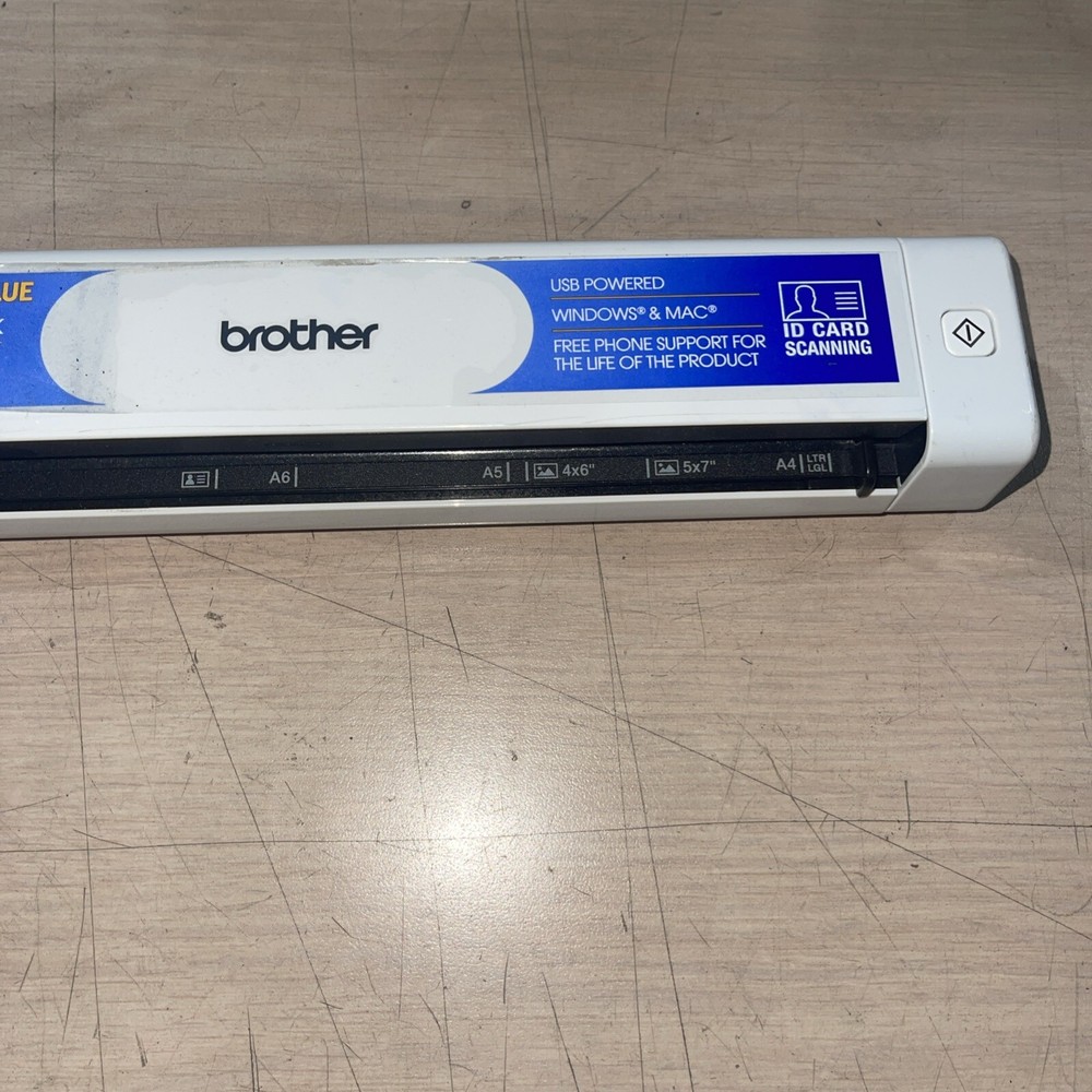 Brother Mobile Color Page Scanner White