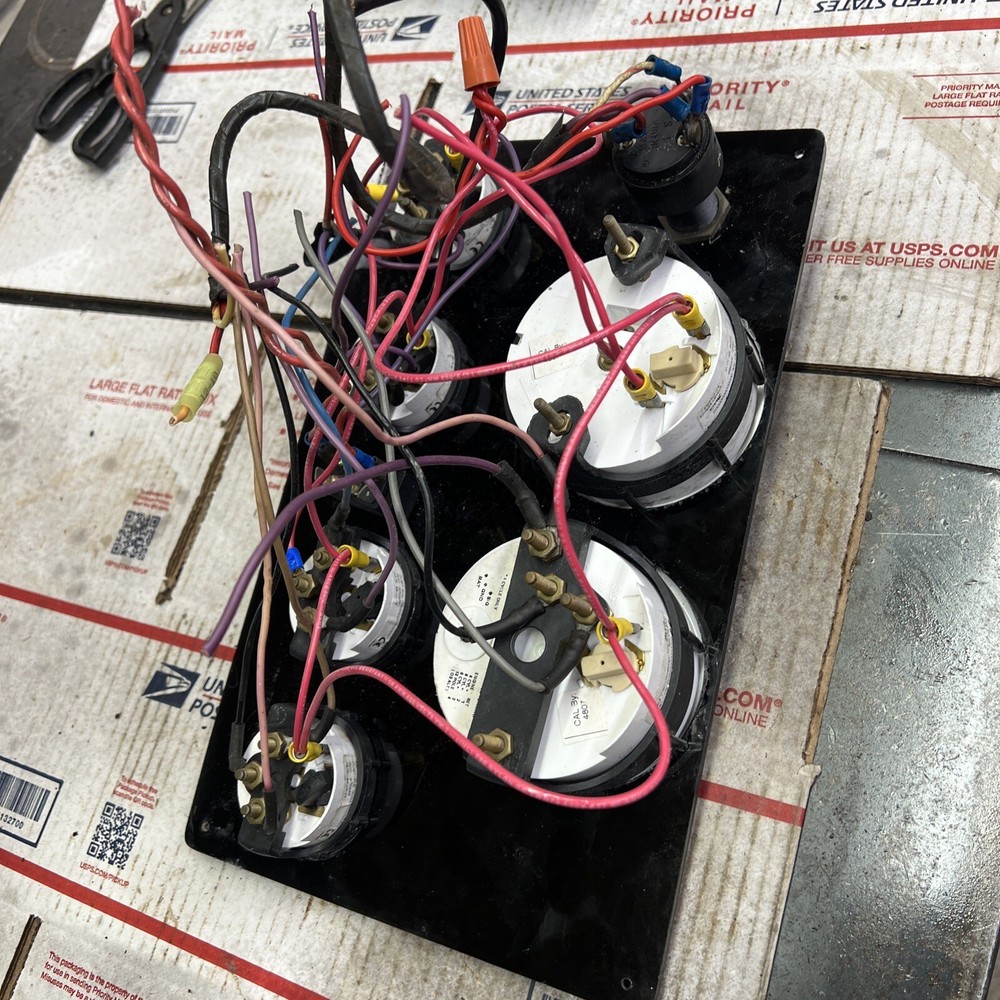 Boat dash panel