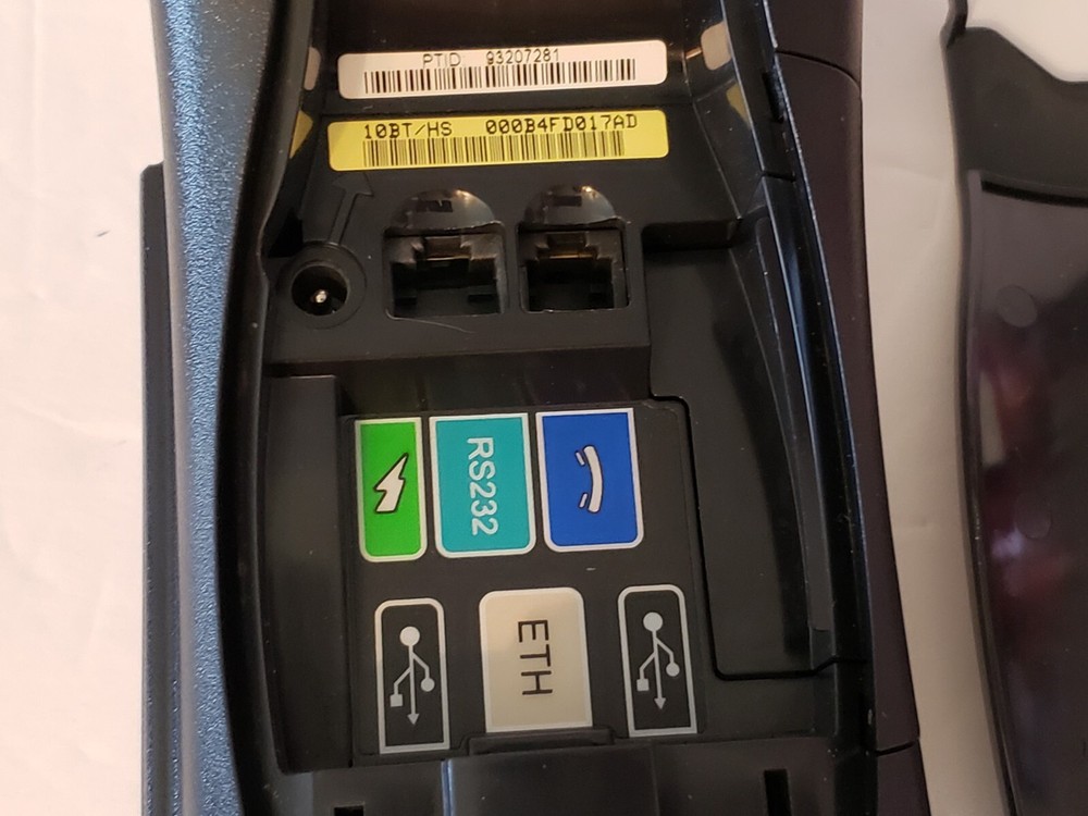 Verifone Credit Card Machine Terminal Reader Model VX520 Silver