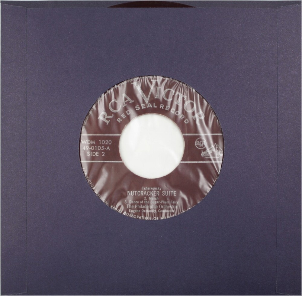 (100) 7" COLORED Blue Polylined Record Inner Sleeves Vinyl ARCHIVAL #07IABL