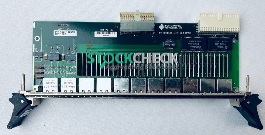 Performance Technologies 120P139610 PT-CPC388 8-Port Ethernet Module