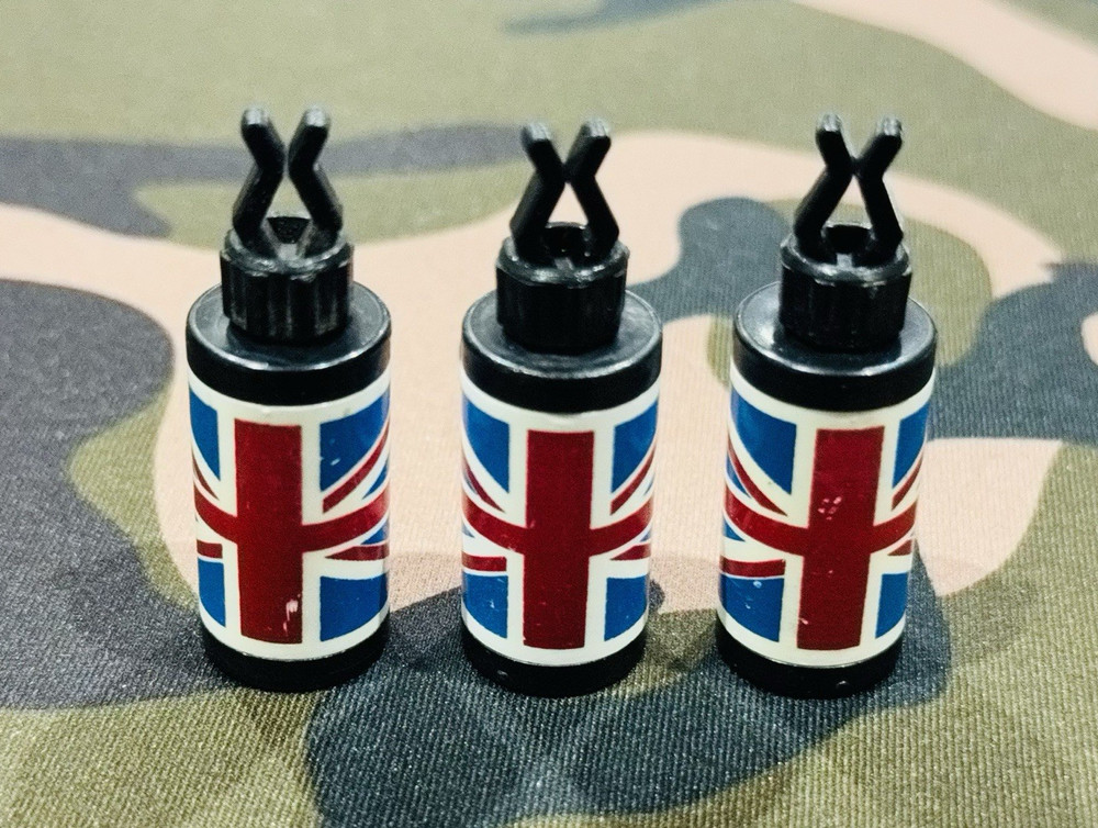 Solar Tackle Union Jack Bobbins x 3