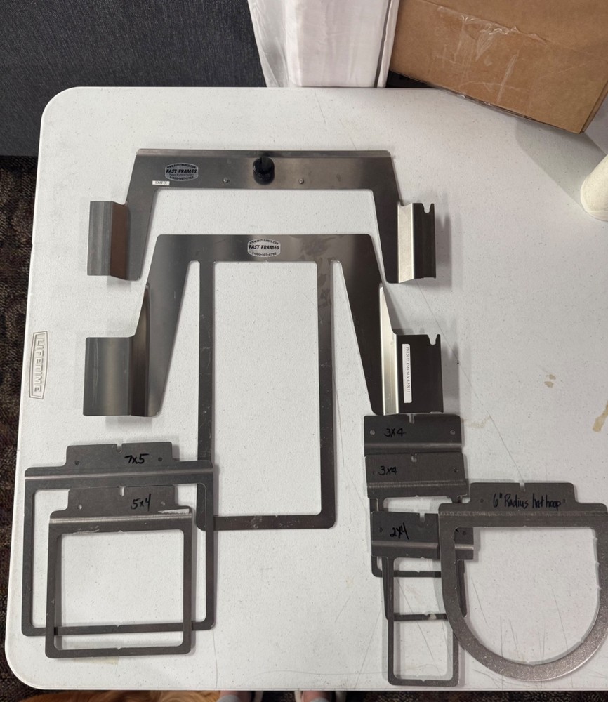 Fast Frame Embroidery Hoop System
