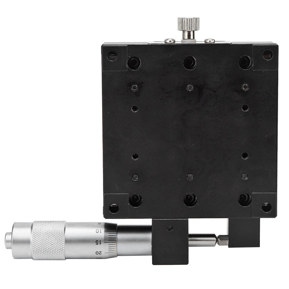 SEMX80-AS Micrometer Manual Slide Table Linear Stages Roller Guide 80*80mm