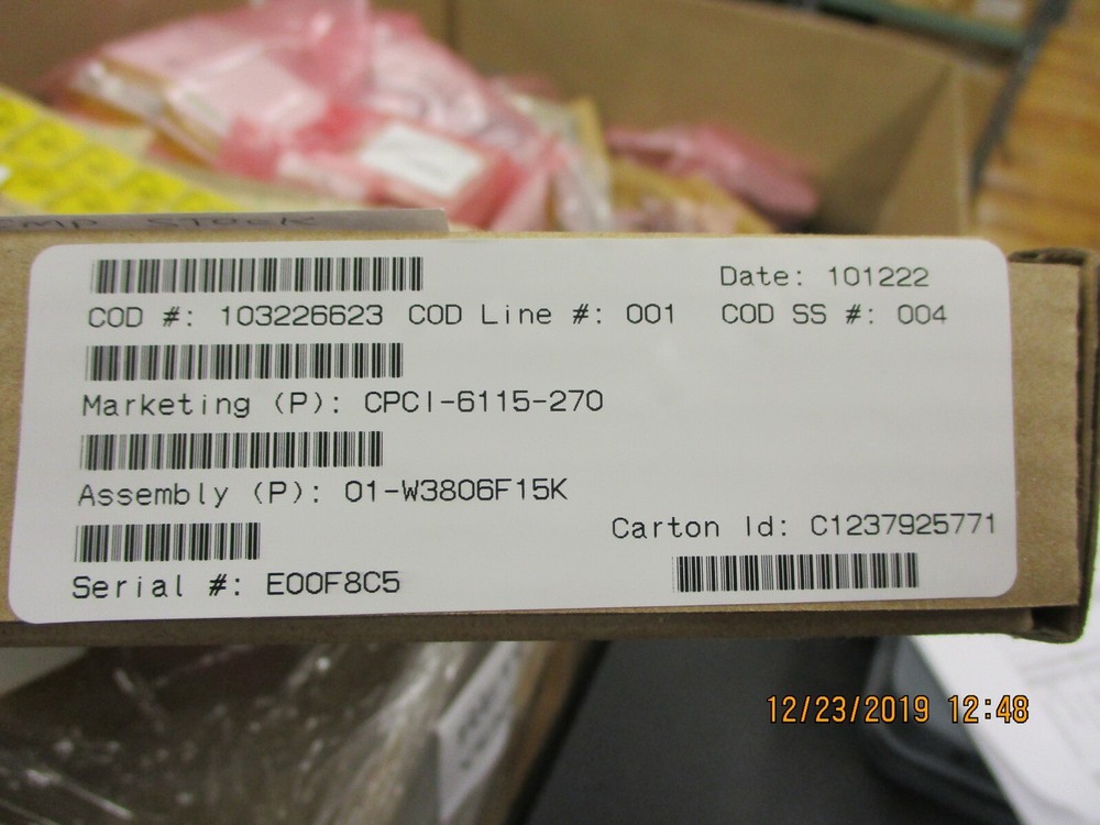 New, Emerson, CPCI-6115-270, Compact PCI Single Board Computer