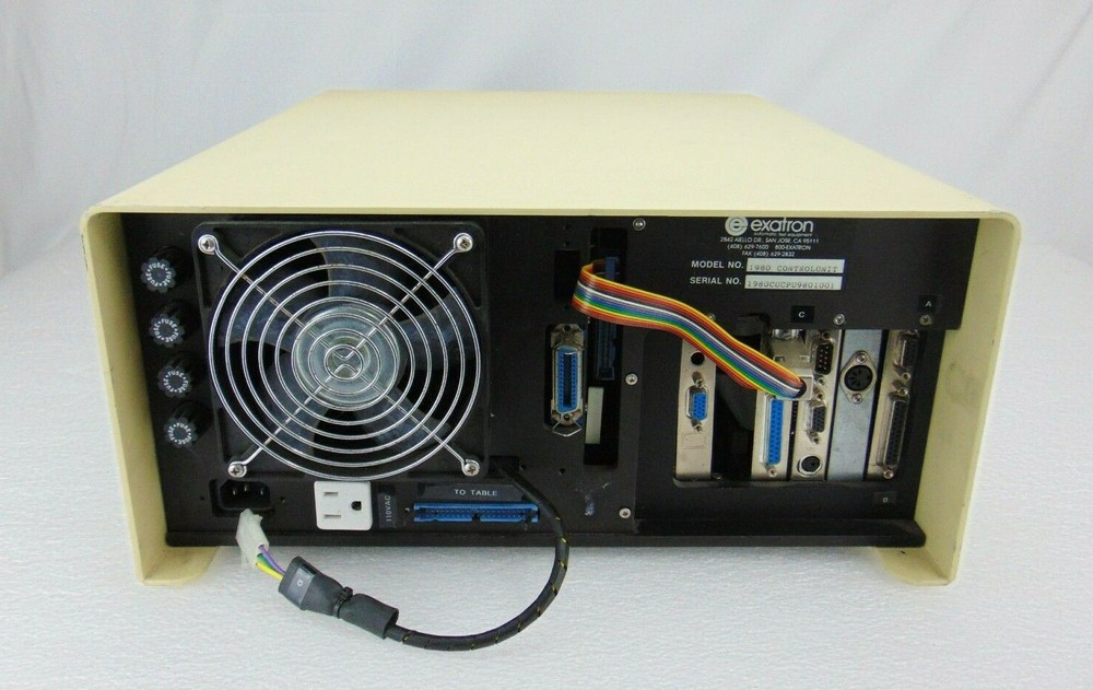 Exatron 1980 Controlunit IC Test handler Laser Controller *Untested Sold As Is