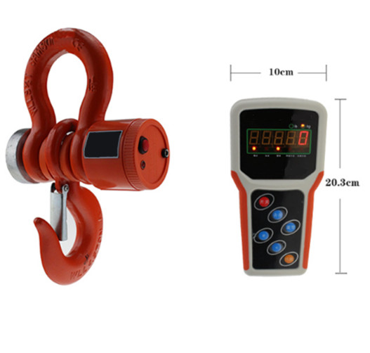 3T Wireless Digital Electronic Hanging Crane Scale With Wireless Handheld Meter