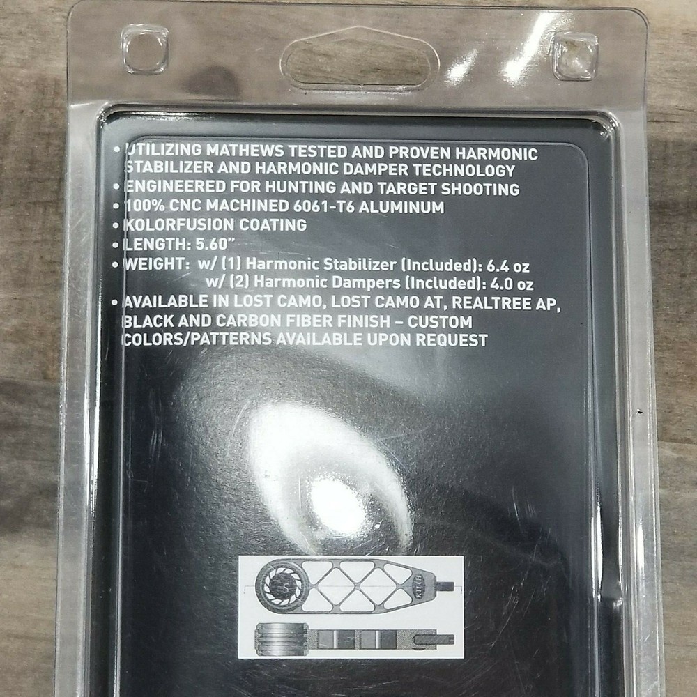 Ktech Tech 5 Stabilizer Gridlock Harmonic Damper Muddy Girl for Compound Bow