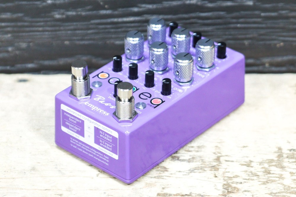 Empress Effects Bass ParaEQ Studio Grade Parametric Equalizer/Boost Effect Pedal