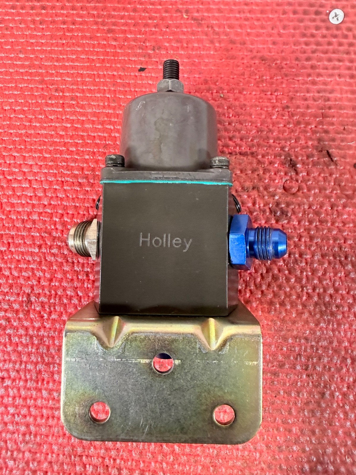 HOLLEY ALUMINUM BILLET CARBURETED FUEL PRESSURE REGULATOR 4.5 - 9 PSI