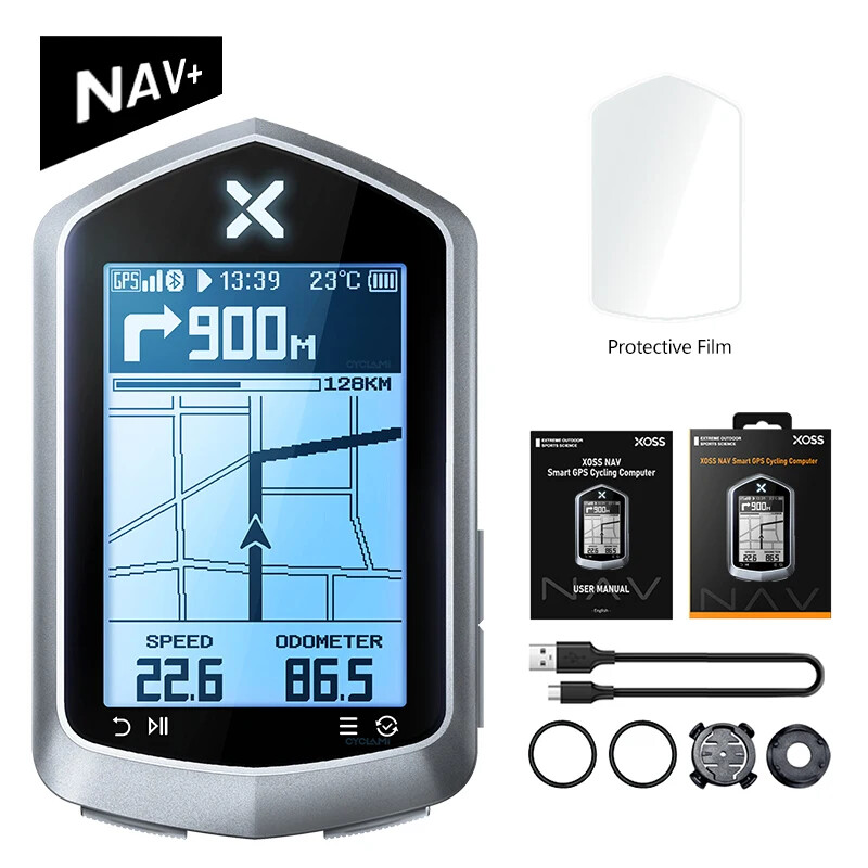 Bike Computer GPS Bicycle Map Route Navigation MTB Wireless Speedometer Odometer
