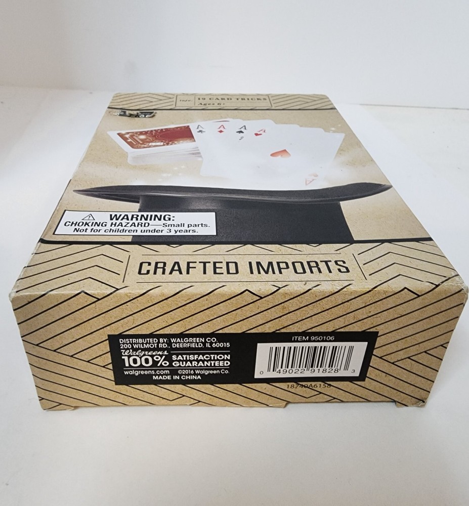 Crafted Imports 19 Card Tricks Ages 6+ Set
