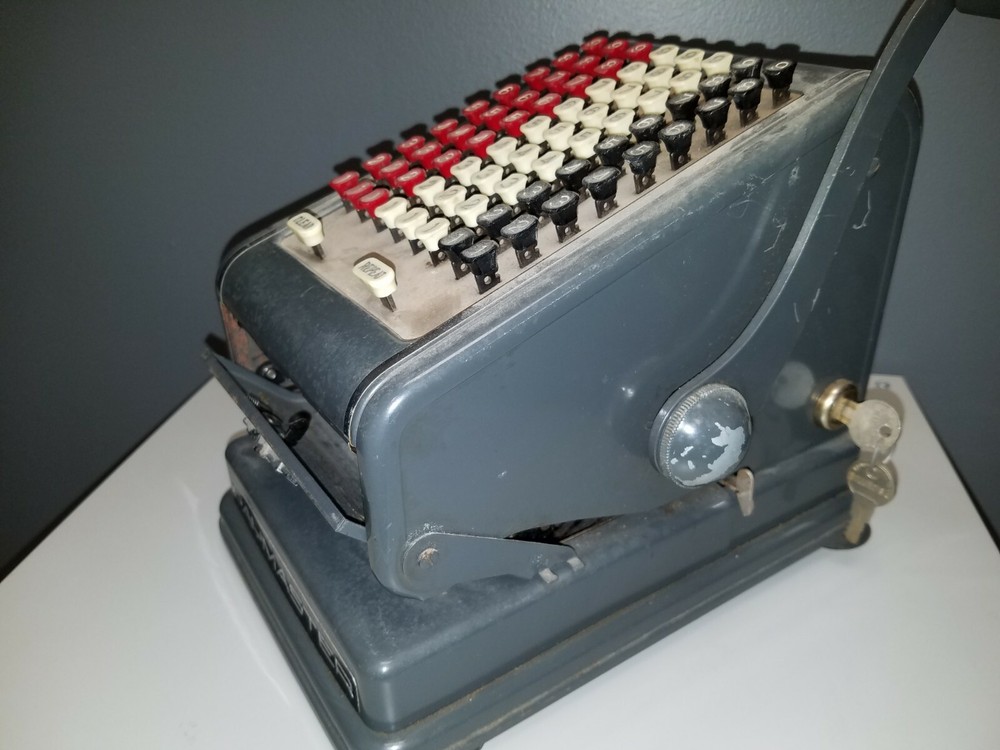 Vintage Paymaster Series 700 Check Writing Machine