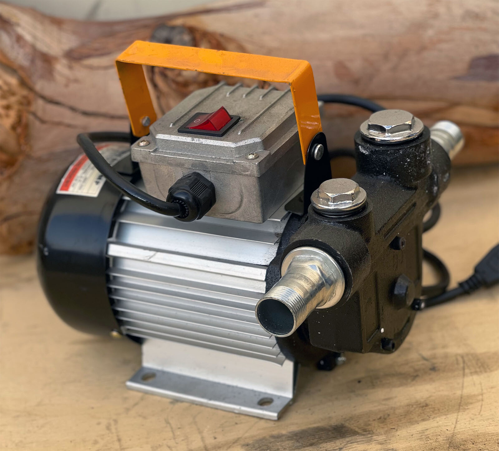 Self Prime 110V AC 16GPM Oil Transfer Pump Fuel Diesel Kerosene Biodiesel Pumps