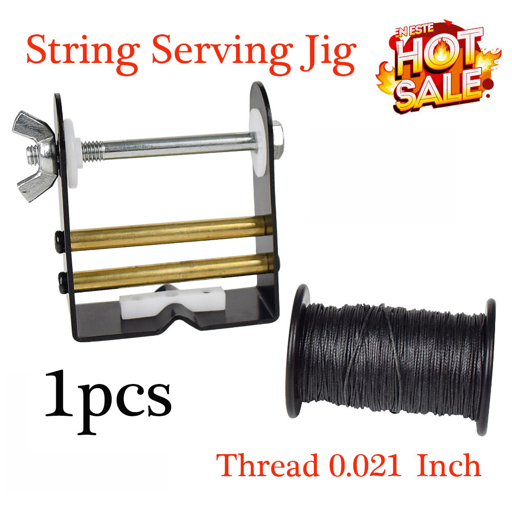Bowstring Server Jig Metal 0.021" Serving Thread Cord Line Bow String Tool Set
