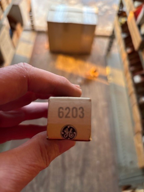 6203 GE TUBE NEW SURPLUS
