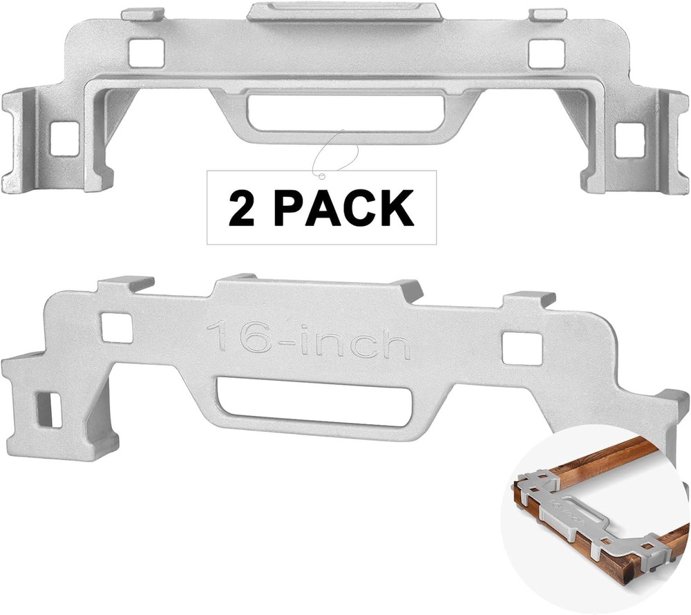 2Pc 16  Framing Tools Stud Layout Jig Cast Aluminum Spacing Guide